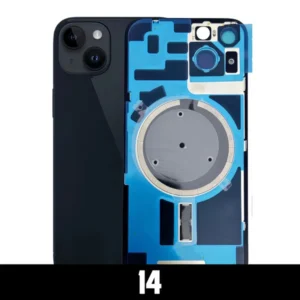 Back Glass with MagSafe Magnet & Steel Plate for iPhone 14