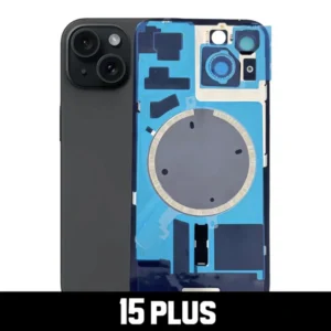 Back Glass with MagSafe Magnet & Steel Plate for iPhone 15 Plus