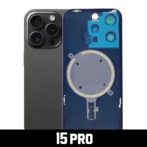 Back Glass with MagSafe Magnet & Steel Plate for iPhone 15 Pro