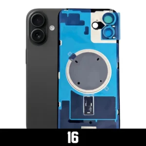 Back Glass with MagSafe Magnet & Steel Plate for iPhone 16