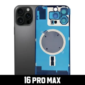 Back Glass with MagSafe Magnet & Steel Plate for iPhone 16 Pro Max